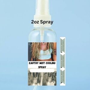 Hair Extension Itch Relief Earthy Mist Cooling Spray 2oz Dreads Braids Natural